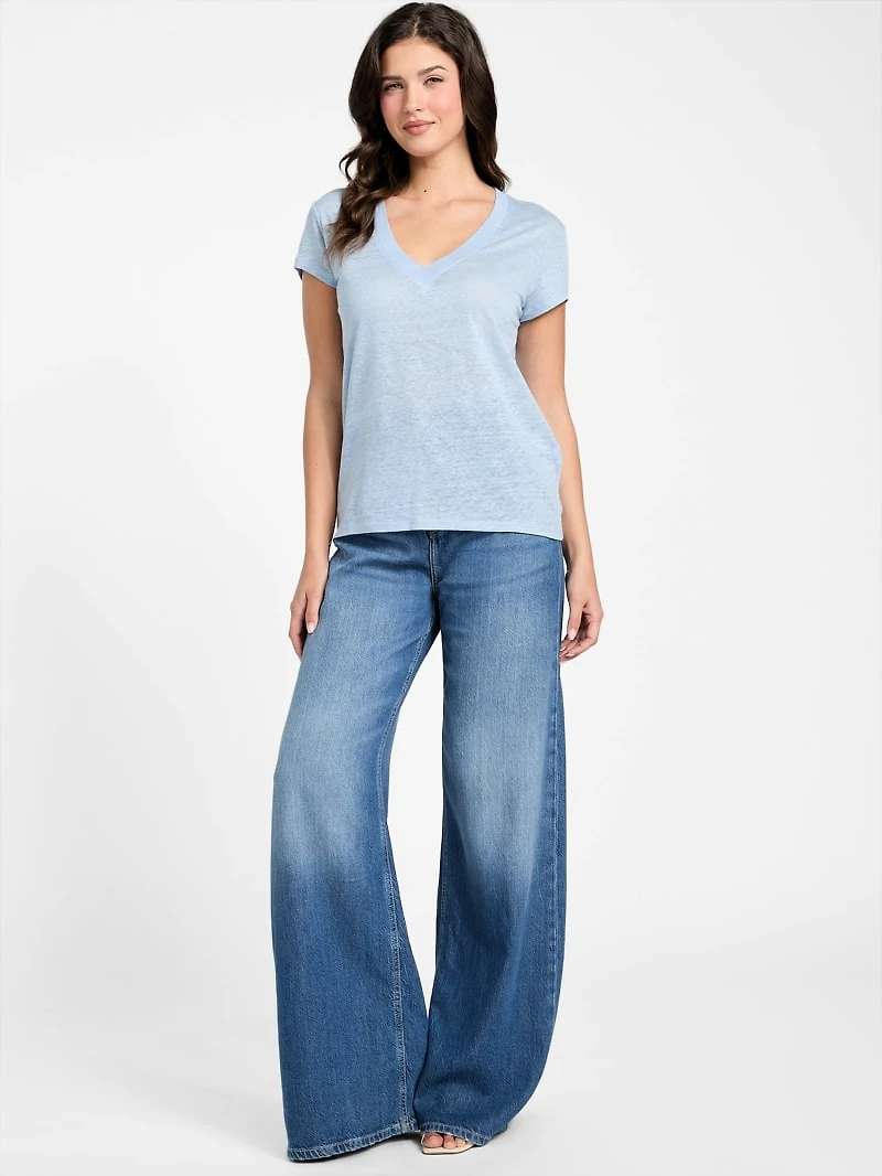 Eco Lindsey Linen Top