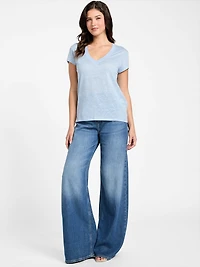 Eco Lindsey Linen Top