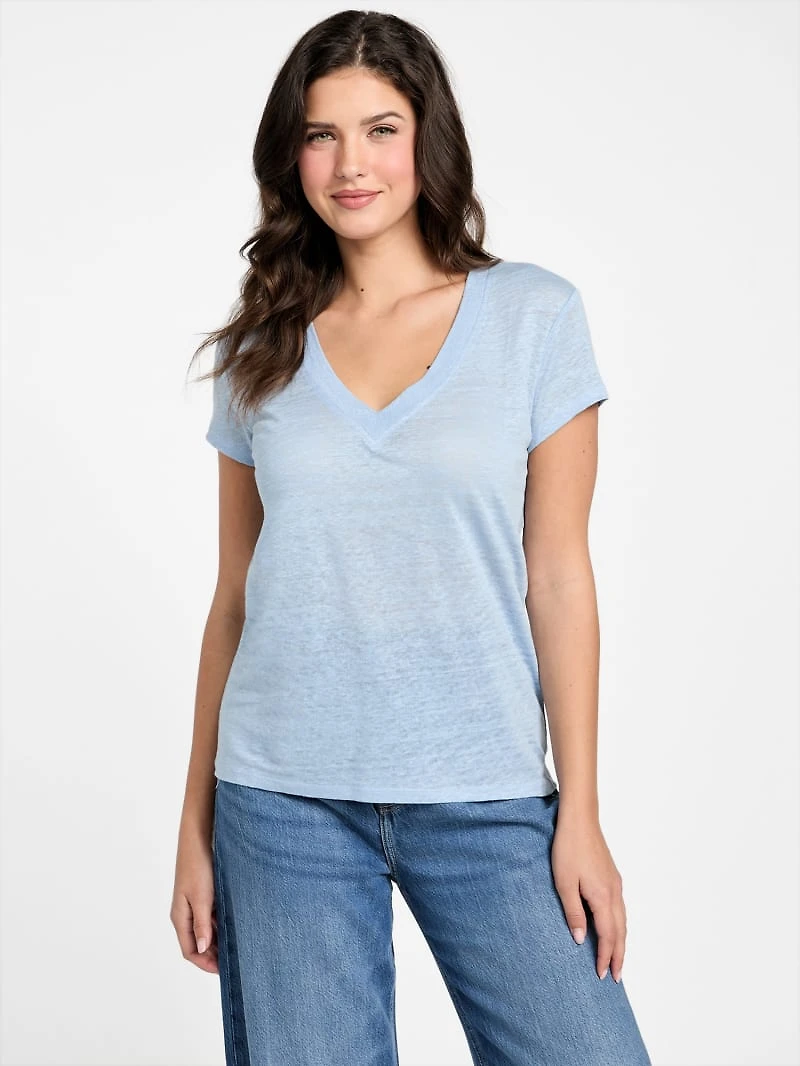 Eco Lindsey Linen Top