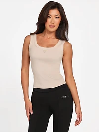 Eco Triangle Patch Tank Top