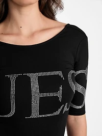 Eco Rhinestone Bodysuit