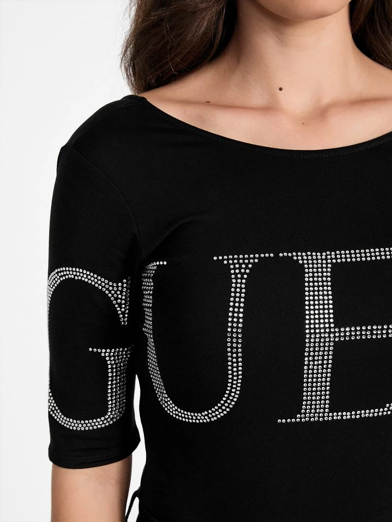 Eco Rhinestone Bodysuit