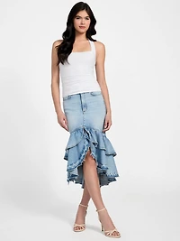 Eco Nora Halter Shirred Tank