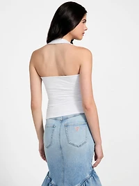 Eco Nora Halter Shirred Tank