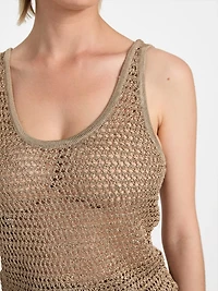 Ava Open-Stitch Tank