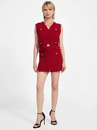 Eco Malina Bouclé Ottoman Vest