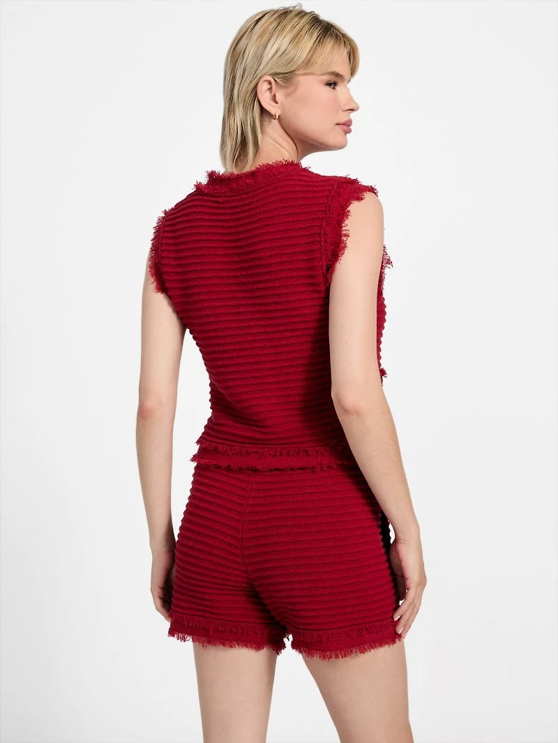 Eco Malina Bouclé Ottoman Vest