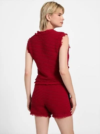 Eco Malina Bouclé Ottoman Vest