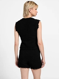 Eco Malina Bouclé Ottoman Vest