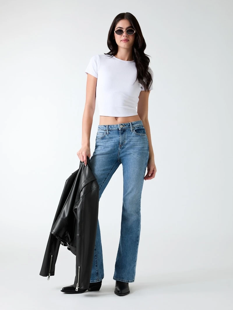 Flared jeans