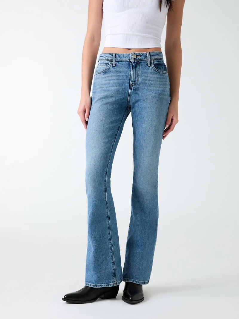 Flared jeans