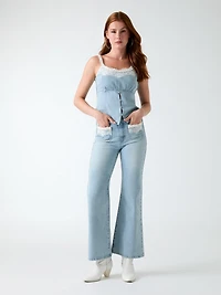 Flare leg jeans