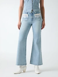 Flare leg jeans