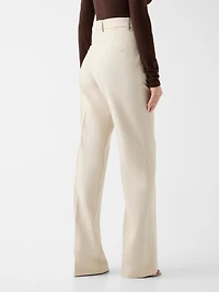 Tailored straight pants