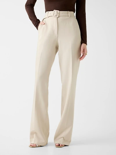 Tailored straight pants