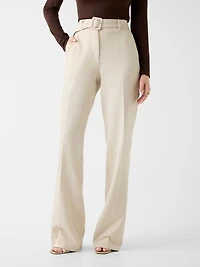 Tailored straight pants
