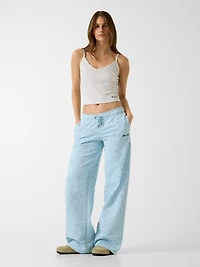 Floral print joggers