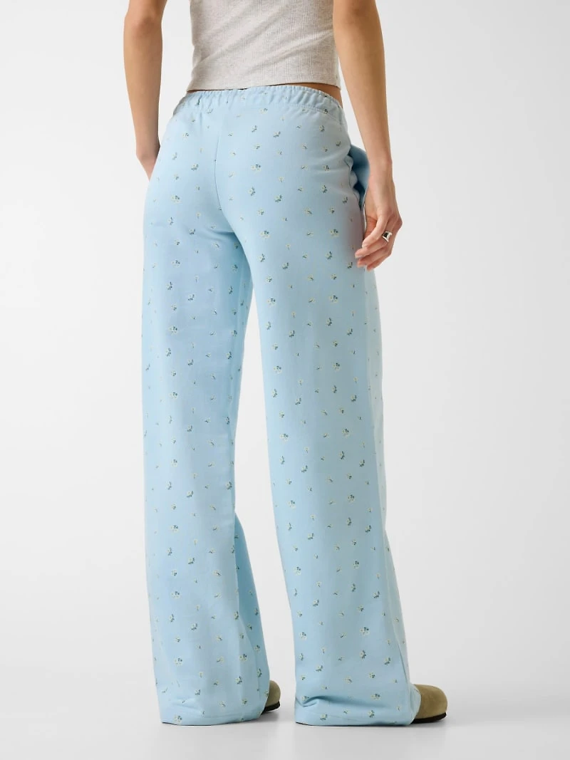 Floral print joggers