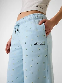 Floral print joggers