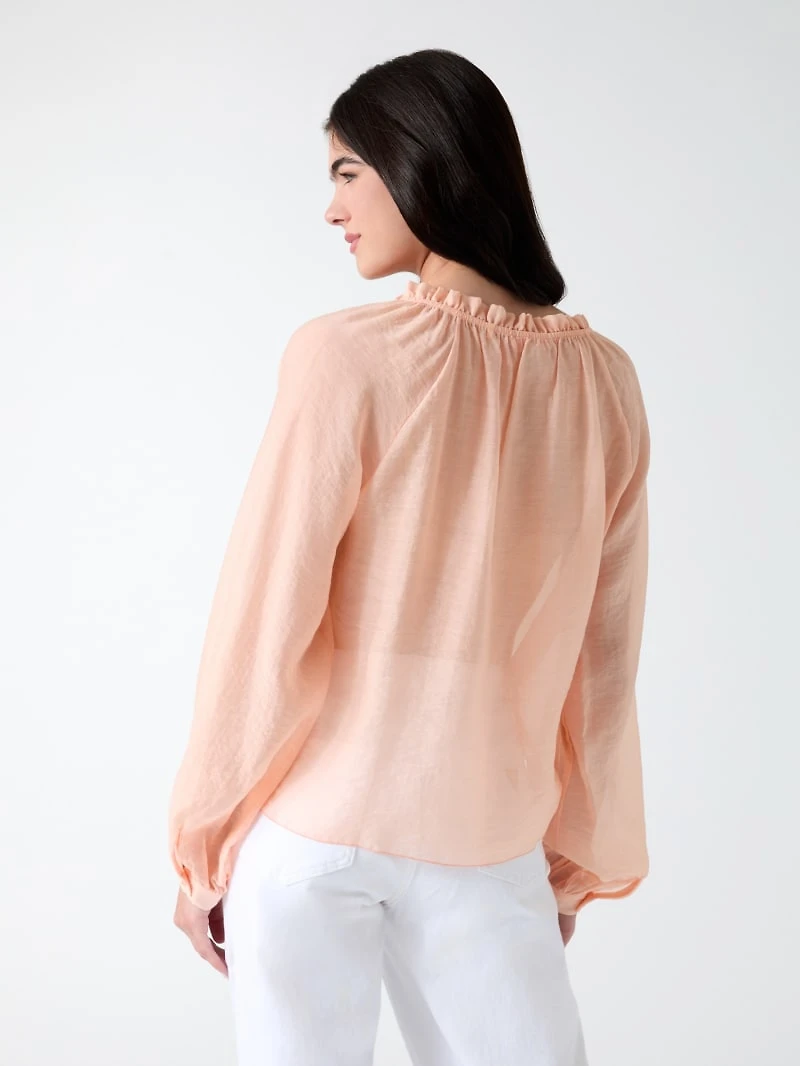 Ruffled blouse