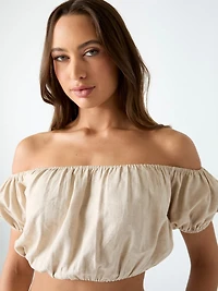 Off-shoulder top
