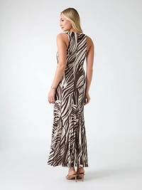 Mesh maxi dress