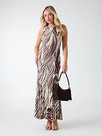 Mesh maxi dress