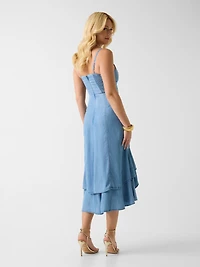Chiffon long dress