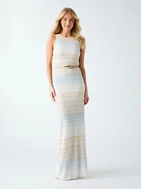 Knitted long dress