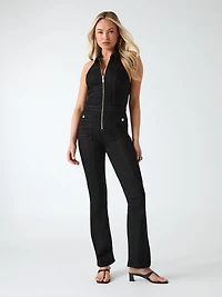 Halter neck jumpsuit