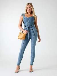 Denim jumpsuit