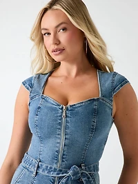 Denim jumpsuit