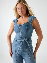 Denim jumpsuit