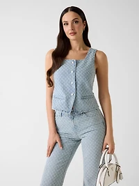 Denim vest