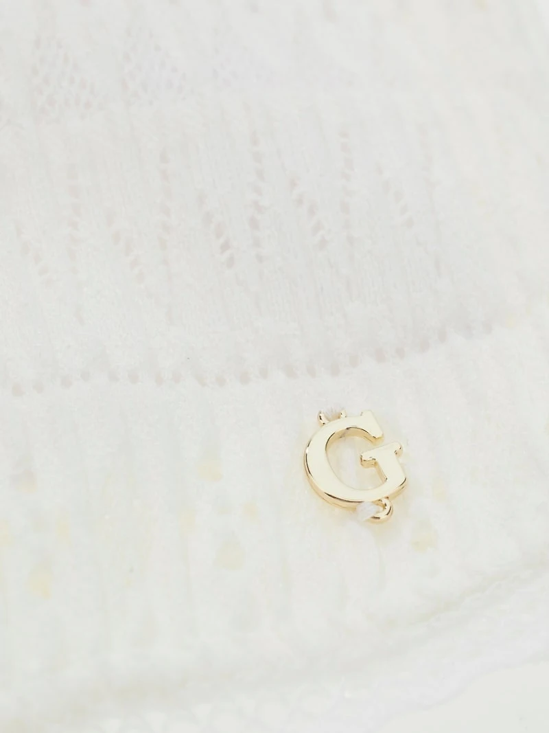 Square neck smocked top