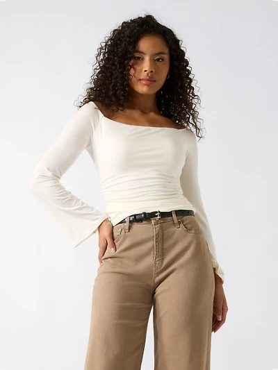 Off-shoulder top