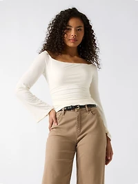 Off-shoulder top