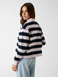 Striped polo