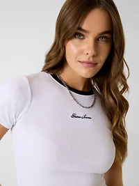 Embroidered logo t-shirt