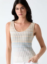 Knitted tank top