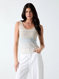 Knitted tank top