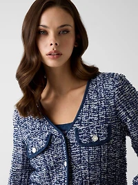 LADIES LS BTTN UP CA