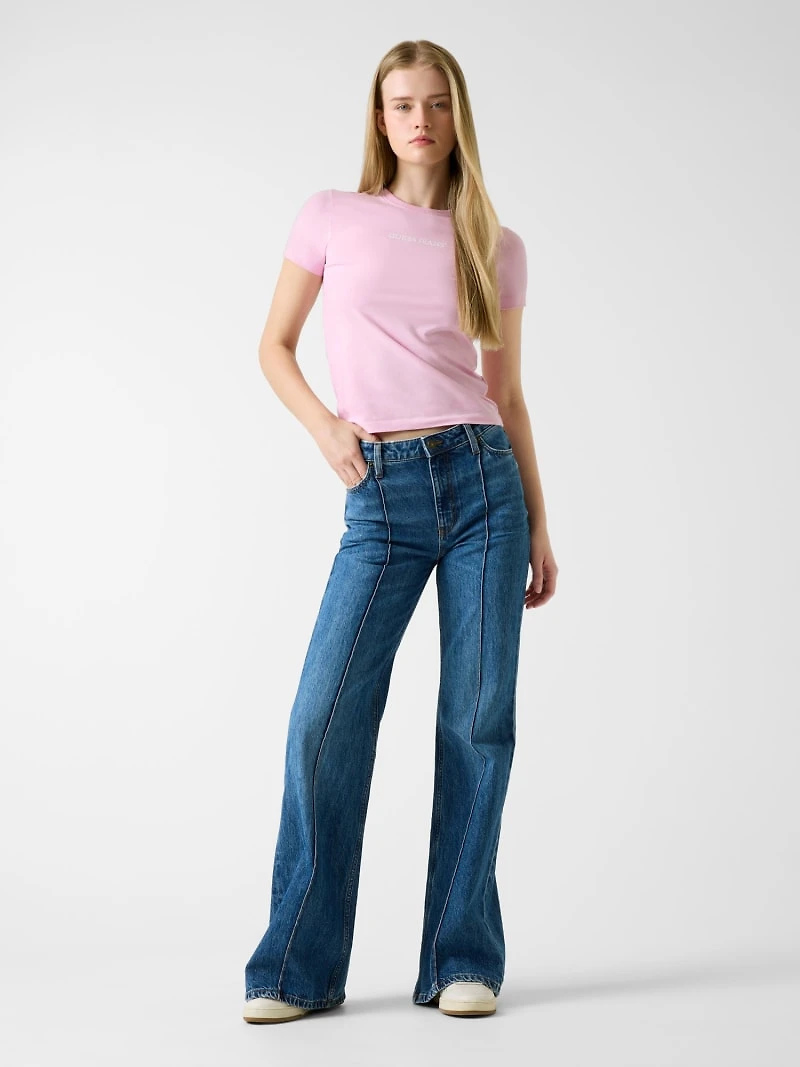 High-rise flare jeans