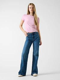 High-rise flare jeans