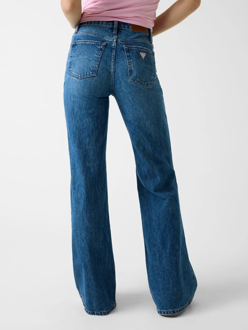 High-rise flare jeans