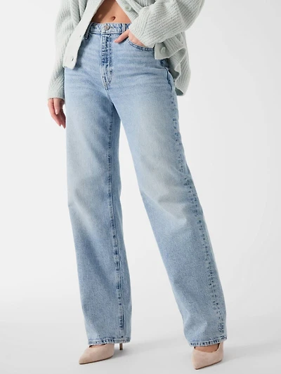 straight leg jeans