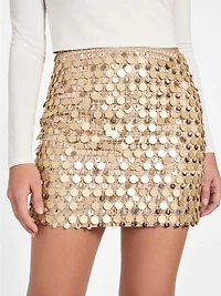 Fallon Sequin Mini Skirt