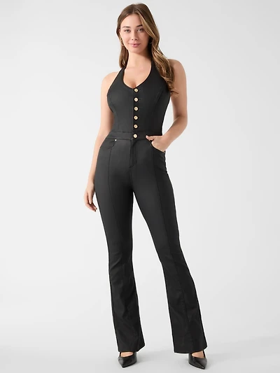 V neck Jumpsuit