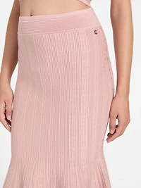 Sofie Fit-and-Flare Sweater Skirt