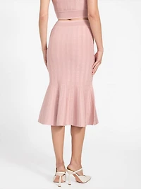 Sofie Fit-and-Flare Sweater Skirt